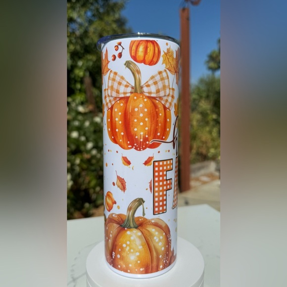 Hello fall tumbler 20oz - Picture 5 of 5